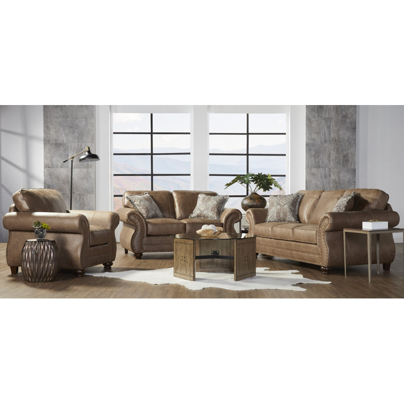 Canora Grey Macalla 3 Piece Living Room Set & Reviews Wayfair
